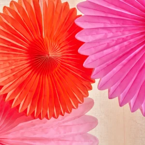 Pappersrosetter - 3-PACK