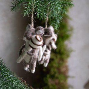 Möss  - JULGRANSHÄNGE